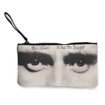Phil Collins Face Value Canvas Coin Purse Cosmetic Makeup Storage Wallet Clutch Purse Pencil Bag