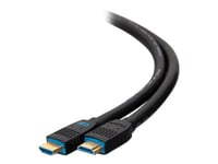 C2g 25Ft Performance Series Premium High Speed Hdmi Cable - 4K 60Hz In-Wall - Premium Hög Hastighet - Hdmi-Kabel - Hdmi Hane Till Hdmi Hane - 7.62 M - Svart