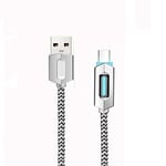 superior ZRL USB C Cable 3 Pieds (1M) Tress¨¦ Luminous USB-C ¨¤ USB-A 3.0 Cordon de Charge Sync USB Cable de Donn¨¦ES pour Nexus 6P, Nexus 5X, LG G5, et Autres Type-C (Type C 1 Pack)