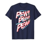 Star Wars TIE Fighter Pew Pew Blaster Text T-Shirt