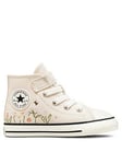 Converse Chuck Taylor All Star Hi Infant Girls 1V Trainers -Multi, Multi, Size 9