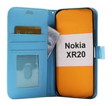 New Standcase Wallet Nokia XR20 (Ljusblå)