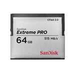 SANDISK Memmorycard Cfast 2.0 Extreme Pro 64GB 515/240MB/s