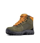 Columbia Men's Newton Ridge Plus Ii Suede Waterproof Hiking Boot, Peatmoss/Raw Honey, 9