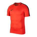 Nike Men Dri-FIT Academy short sleeve football top Men's T-shirt - Lt Crimson/Black/Black, 2XL