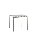 HAY - Palissade Table - Sky Grey - 90x82,5 cm - Sky Grey - Grå - Matbord utomhus - Metall