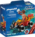 Playmobil 71040 City Action Livredderfirhjuling Byggesett