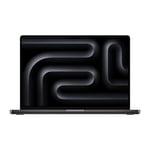 Apple 2023 MacBook Pro Ordinateur Portable avec M3 Pro, CPU 12 cœurs, GPU 18 cœurs : écran Liquid Retina XDR 16,2 Pouces, 18 Go de mémoire unifiée, 512 Go de Stockage SSD ; Noir sidéral