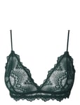 Understatement Underwear Lace Triangle Bralette 001 Grön