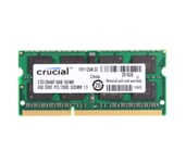 Crucial 4GB 4 GB 2RX8 PC3-12800S DDR3 1600Mhz 204Pin SODIMM Laptop Memory RAM %s