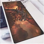 Awesome Mouse Mat, Mouse Pad Gaming Mouse Pad Large Mouse Mat World Of Warcraft Game Keyboard Mat Extended Mousepad For Computer Desktop PC Mouse Pad (Color : H, Size : 700 * 300 * 3mm)