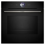 Bosch HMG7764B1B Serie 8 Pyrolytic Multifunction Oven With Microwave - BLACK