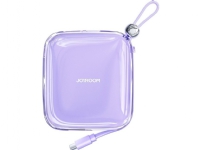 Powerbank Joyroom JR-L002 Jelly 10 000 mAh, USB C, 22.5 W (violetinė)