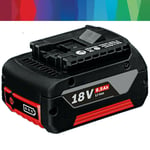 18V 6.5 Ah Battery For Bosch GBA18V BAT609 BAT610 BAT618 17618 25618-01 GSB GSR