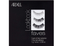 Ardell ARDELL_SET Lookbook Faves 3 Pairs Of False Eyelashes 110 + 120 + 105 + Duo Lash Adhesive 1g