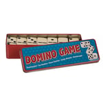 Dominospel i Plåtask ca 17 cm