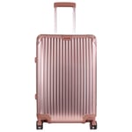 Aluminiumsresväska - Roséguld - 68 liter - Lyxig resväska med TSA-lås