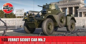 AIRFIX 1/35 FERRET SCOUT CAR MK.2 PLASTIC MODEL KIT A1379