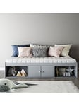 Everyday Alpha Cabin Bed Frame With Mattress Options (Buy And Save!) - Grey - Bed Frame With Standard Mattress