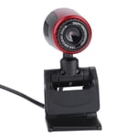 Webcam USB avec micro, caméra Web HD USB2.0 ajustable à 360 degrés pour ordinateur portable, pour Skype / pour MSN
