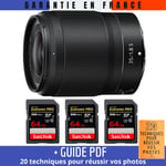 Nikon Z 35mm f/1.8 S + 3 SanDisk 64GB UHS-II 300 MB/s + Guide PDF ""20 TECHNIQUES POUR RÉUSSIR VOS PHOTOS