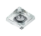 LED upotettava valo ELEGANT DOUBLE LIGHT 1xGU10/50W+LED/3W