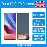 Xiaomi Poco F3 M2012K11AG Replacement OLED LCD Display Screen Touch Digitizer