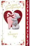 Me To You Bear Beautiful Girlfriend Handmade Valentine's Day Card