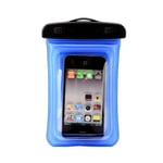 Lux-Case Vattentät Påse & Armband För Smartphones (blå)