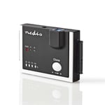 Nedis Hårddisk Adapter 2.5 " / 3.5 Dubbla Sata Hdd Med Off-line Klon