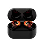 In Ear True Wireless Bluetooth 5.0 Casque Bass Gaming Music écouteurs à faible latence avec micro, Rouge