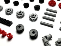 Lego Technic 60 parts gears joints axles bushes NEW FREE P&P