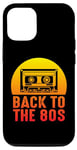 Coque pour iPhone 13 Costume de fête des années 80 Oldschool Cassette Back To The 80s