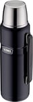 Thermos Stainless King Flask, Glossy Black, 1.2 L, 33.6 X 11.99 X 33.6 Cm, 18326