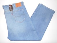 * LEVI'S * Men's NEW 501 Jeans 50"W X 32"L Original Fit Blue Premium Stretch