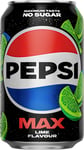 Pepsi Max Lime 33 cl