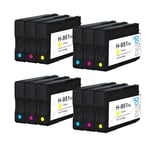 12 C/M/Y Ink Cartridges for HP Officejet Pro 276dw, 8600, 8610, 8620