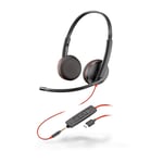 POLY BLACKWIRE C3225 STEREO USB-C HEADSET