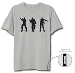 Fortnite - Fresh Dance Grey T-Shirt - XXL