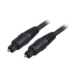 Ex-Pro Optical Cable SPDIF Digital Audio Optical Cable/Lead for Playstation 3-1m