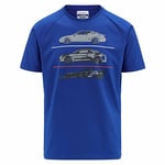 Kappa - T-Shirt Argla BWT Alpine F1 Team 2023 Bleu pour Homme - Bleu - Taille M