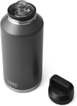 YETI Rambler, Vaccum Insulated Stainless Steel Bottle with Chug Cap, Charcoal, 6