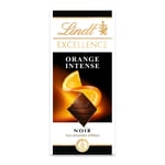 Tablette De Chocolat Noir Orange Intense Excellence Lindt - La Tablette De 100 G