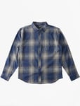 Coastline Flannel *Villkorat Erbjudande Shirts Long-sleeved Marinblå Billabong