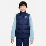 Nike Kid’s Synthetic Fill Gilet - Age 14 (XL) - Navy White - DX1296 410