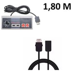 Manette pour Nintendo NES SNES Classic Mini + rallonge 1,80 m - Straße Game ®