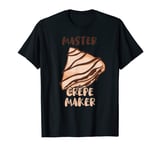 Master Crepe Maker Frech Thin Pancake Baker Restaurant T-Shirt