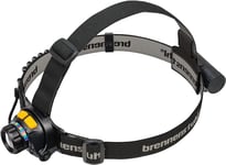 Brennenstuhl LuxPremium LED Akku CRI headlamp SL 350 AFT / Head Torch with sensor (with selectable light colour ideal for detailers, painters and varnishers, IP44, 350lm, up to 40h light duration)