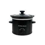 'The Mighty Mini' 1.8L Black Slow Cooker