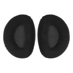 ASHATA Earpads For Sennheiser RS160 RS170 RS180 Headphone, Replacement Flannel + Foam Cotton Ear Pads Headset Ear Cushions, Ear Cups Repair (Black)